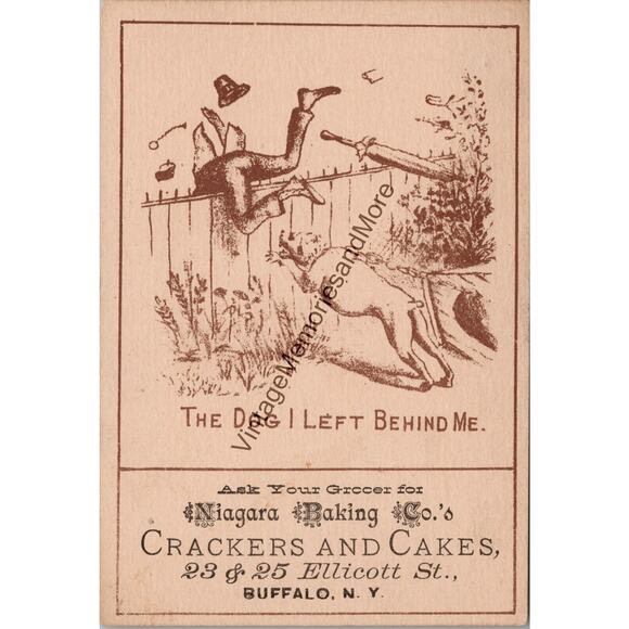Vintage Niagara Baking Co's Crackers & Cakes Advertising Trade Card PB23 - Picture 1 of 2